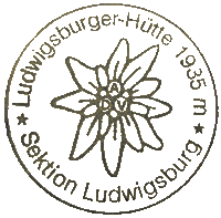 Hüttenstempel Ludwigsburger Hütte